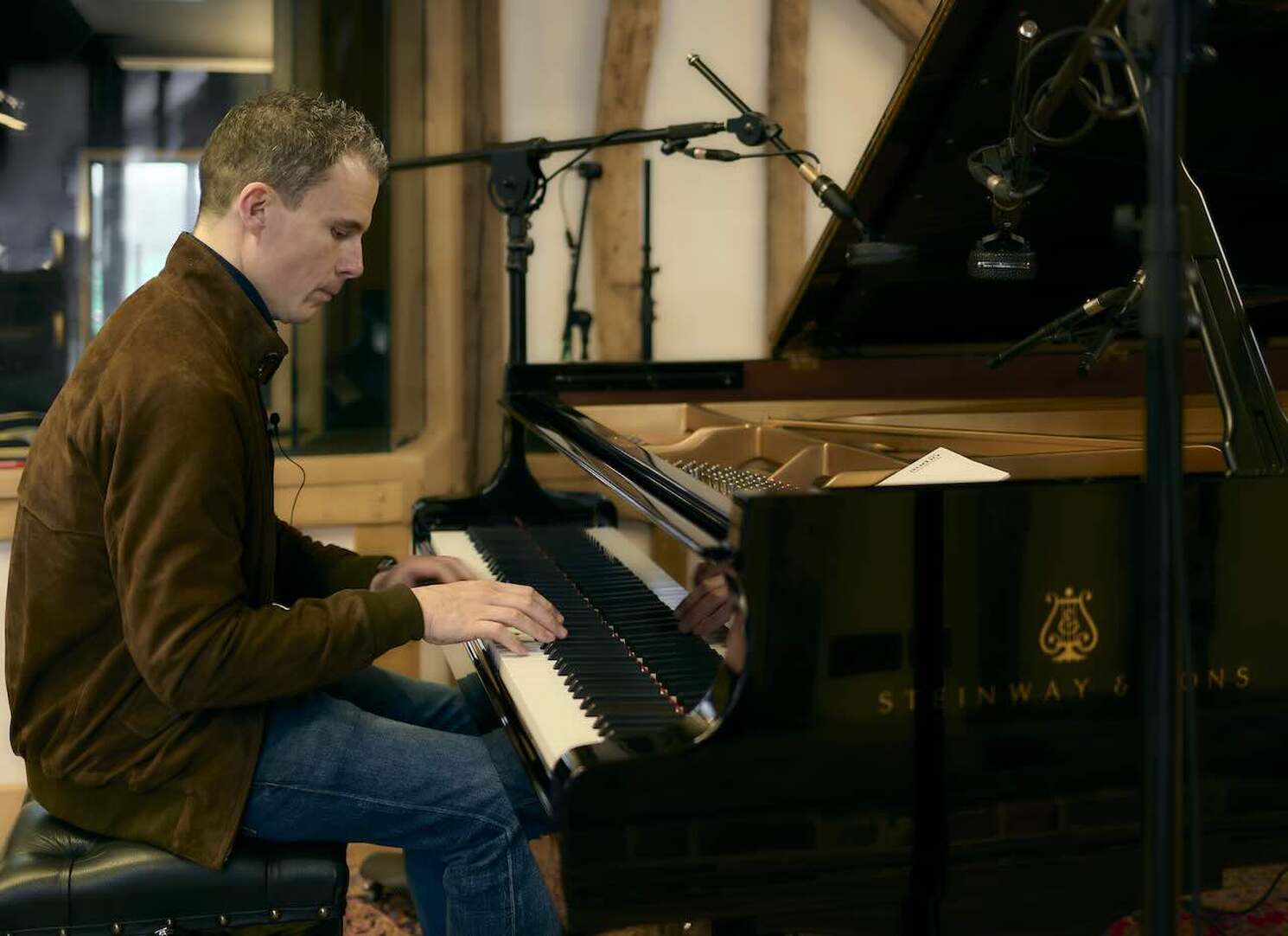 Ben Andrew plays the Steinway Model D grand piano